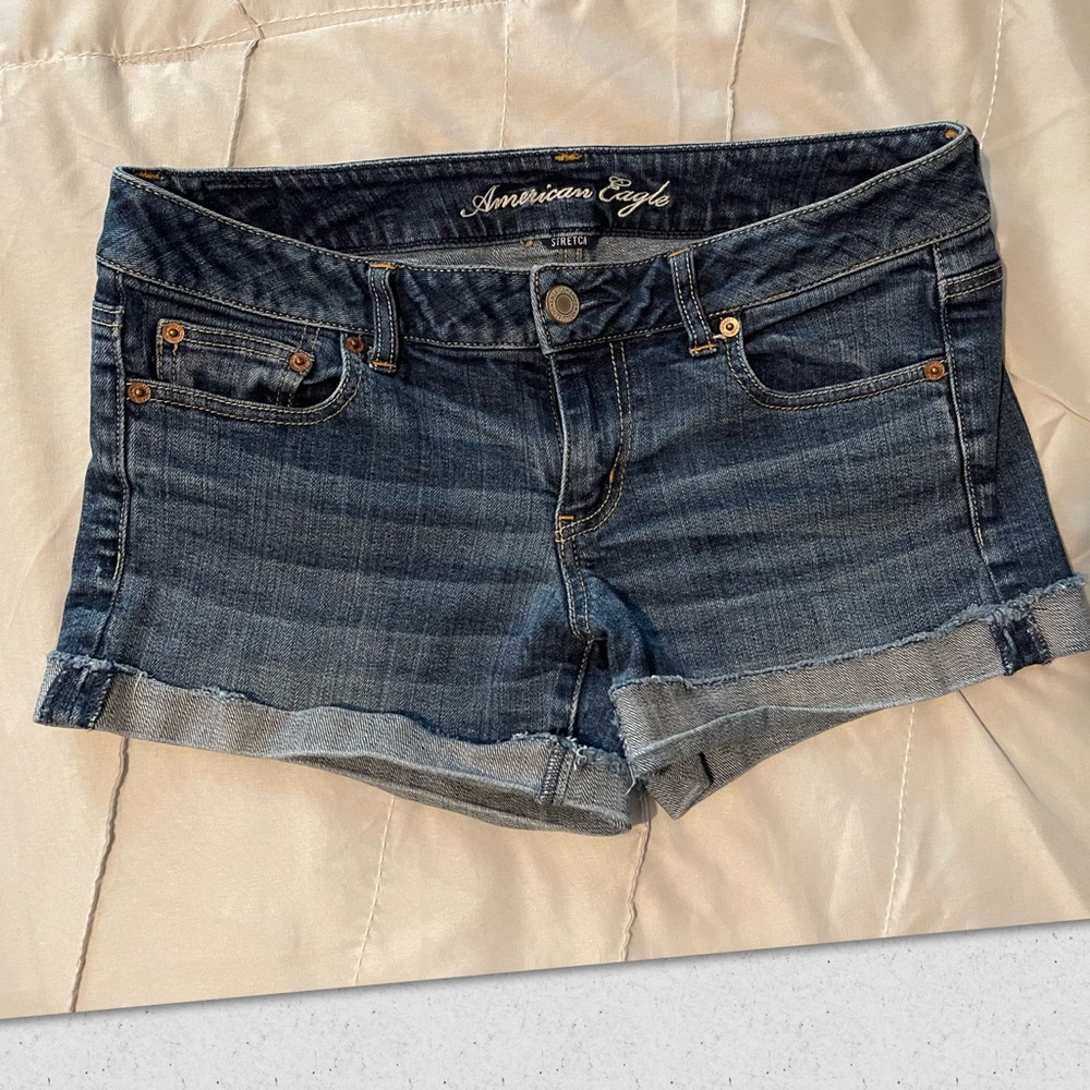 American Eagle Stretch Jean Shorts